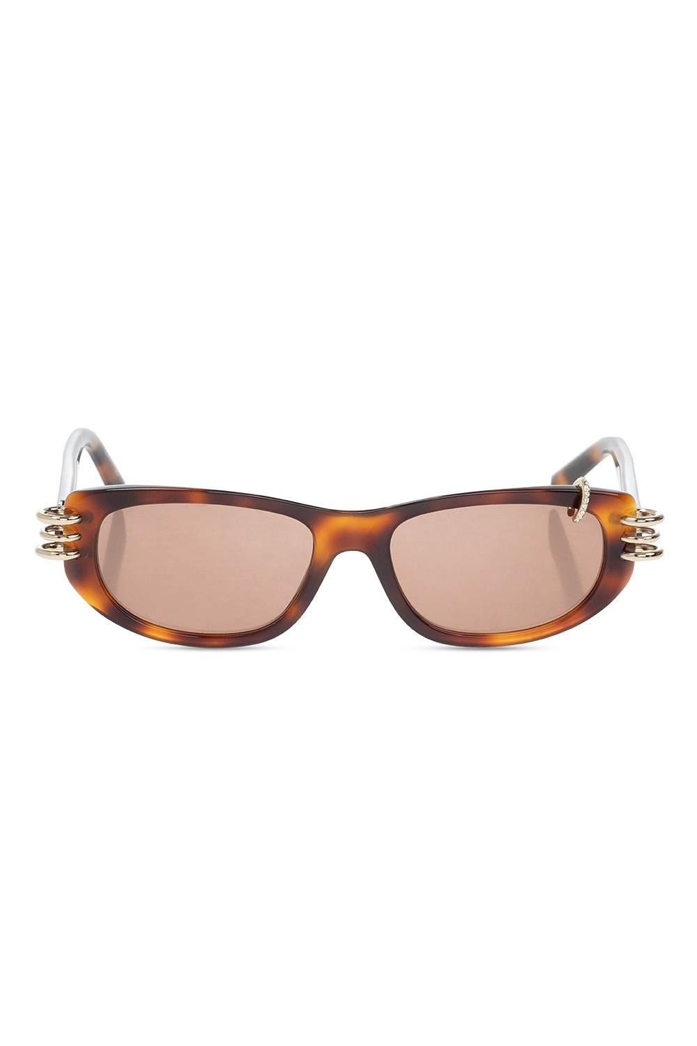 Givenchy Carrera double-bridge pilot-frame sunglasses Gold